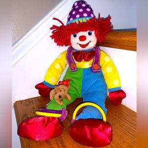 Rare Gymboree Clown Doll